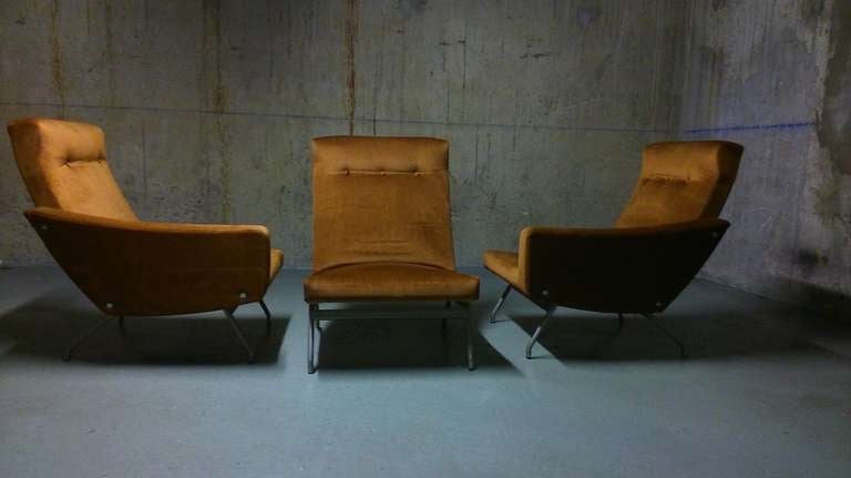 Joseph André Motte Tryptic Sofa - Steiner Editions- France 1957 2