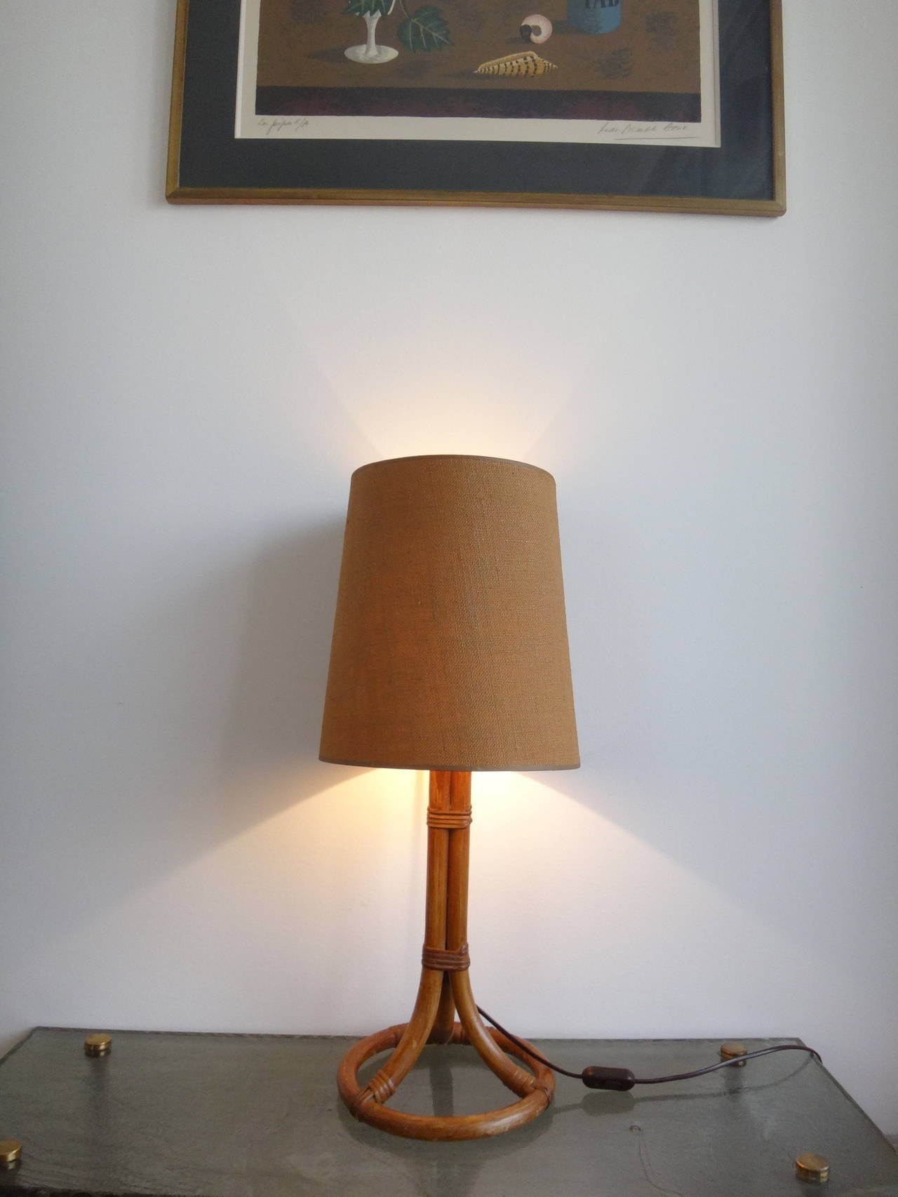 Table lamp by Louis Sognot - France 1960's - Ipso Facto In Good Condition In New York, NY