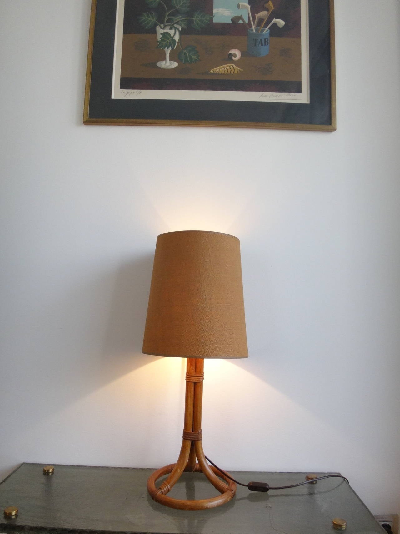 Mid-20th Century Table lamp by Louis Sognot - France 1960's - Ipso Facto