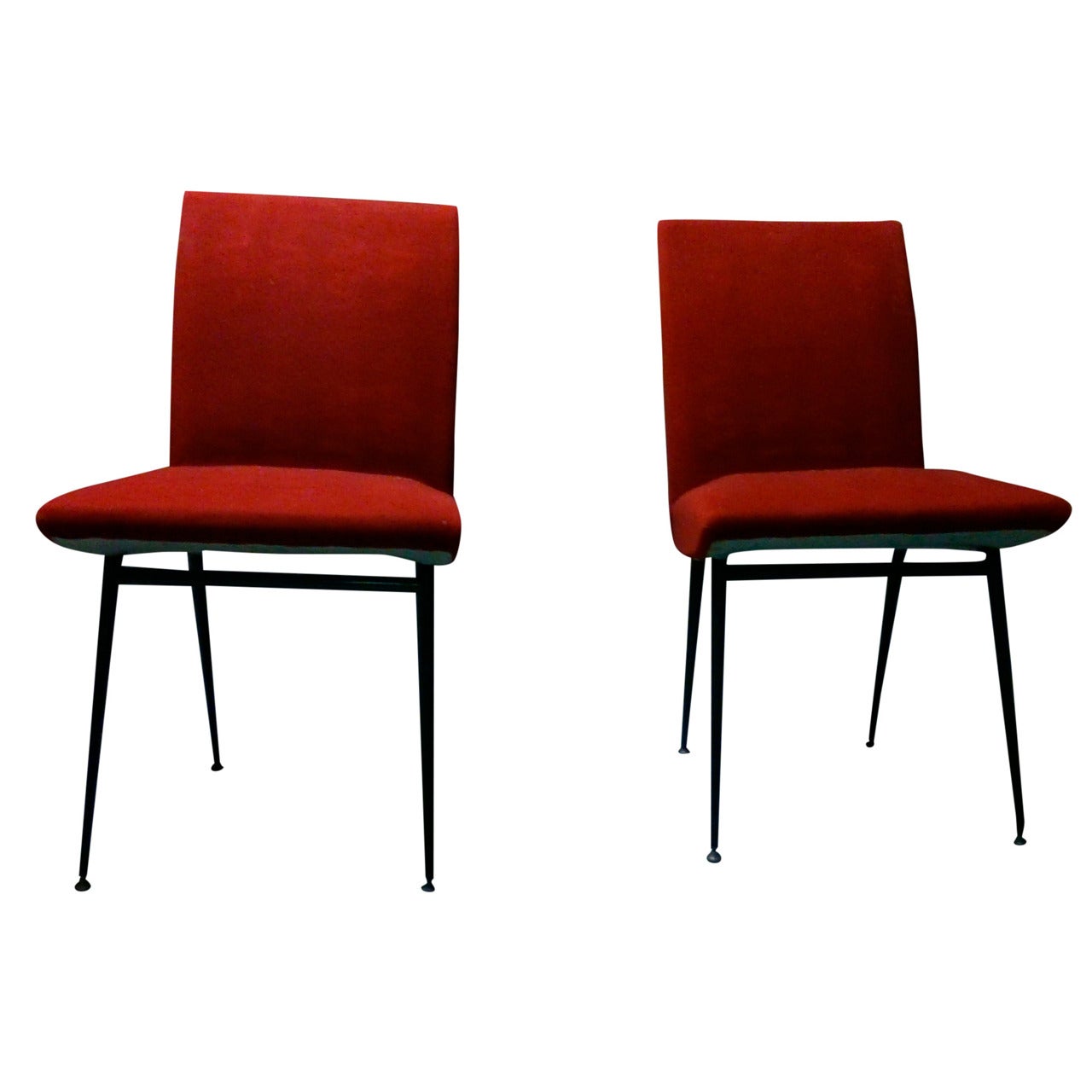pair of French 1960's chairs in the style of Pierre Paulin