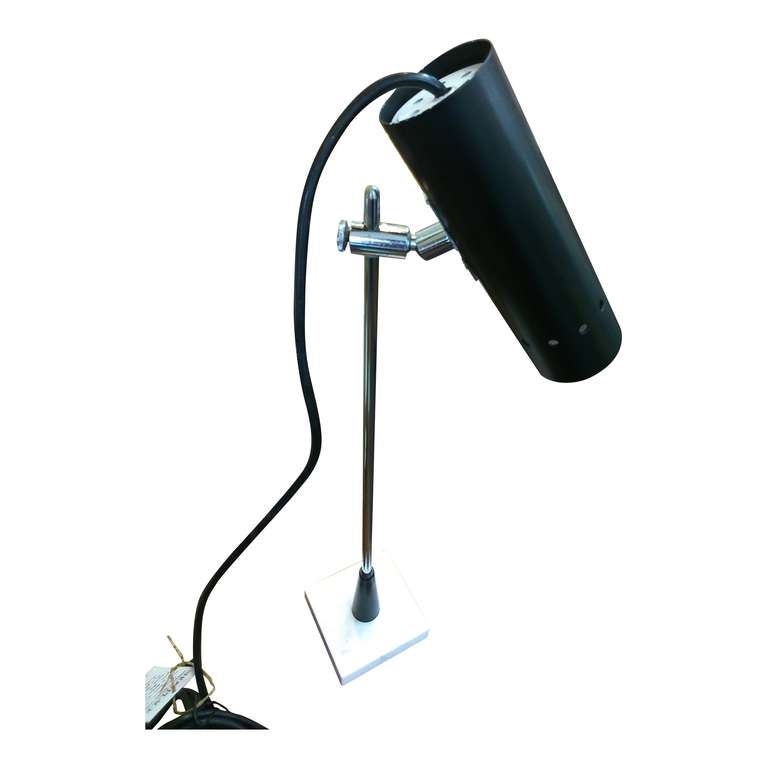 Petite desk lamp in the style of Alain Richard - France 1960's - Ipso Facto In Good Condition In New York, NY