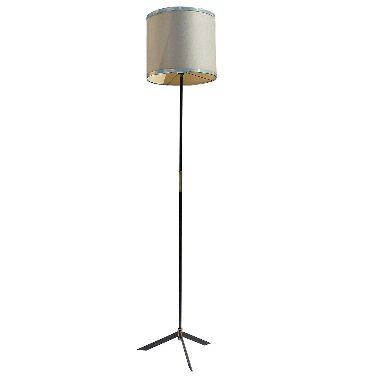 1960s French Tripod Floor Lamp in the Style of Arlus