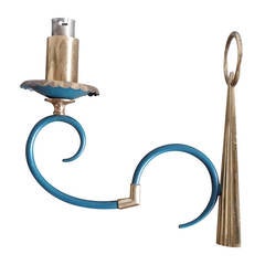 Exceptional Single Sconce by Maison Arlus - France 1950's - Ispo Facto 2