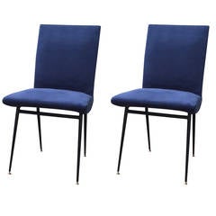pair of French 1960's chairs in the style of Pierre Paulin 2