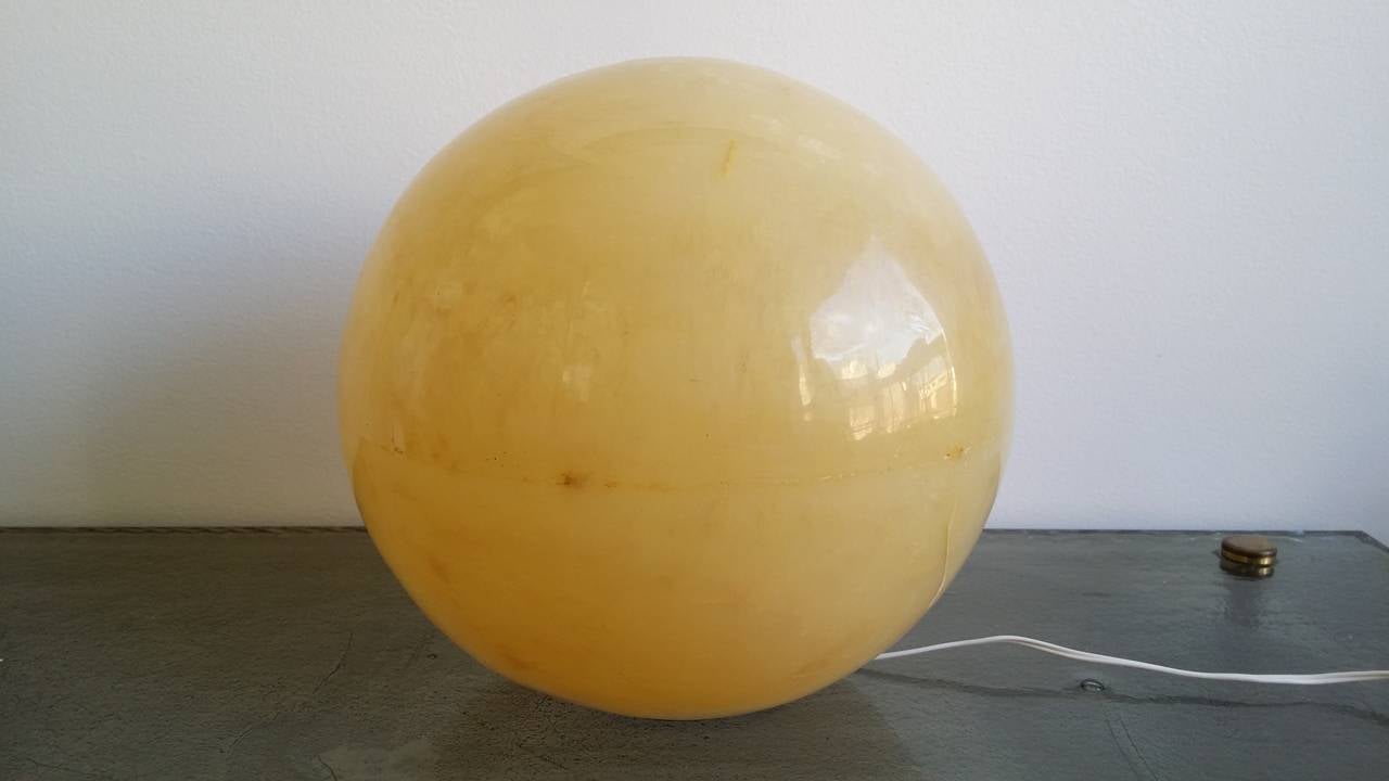 Resin Lamp in the Style of Fouquieres, France, 1970s - Ipso Facto 2