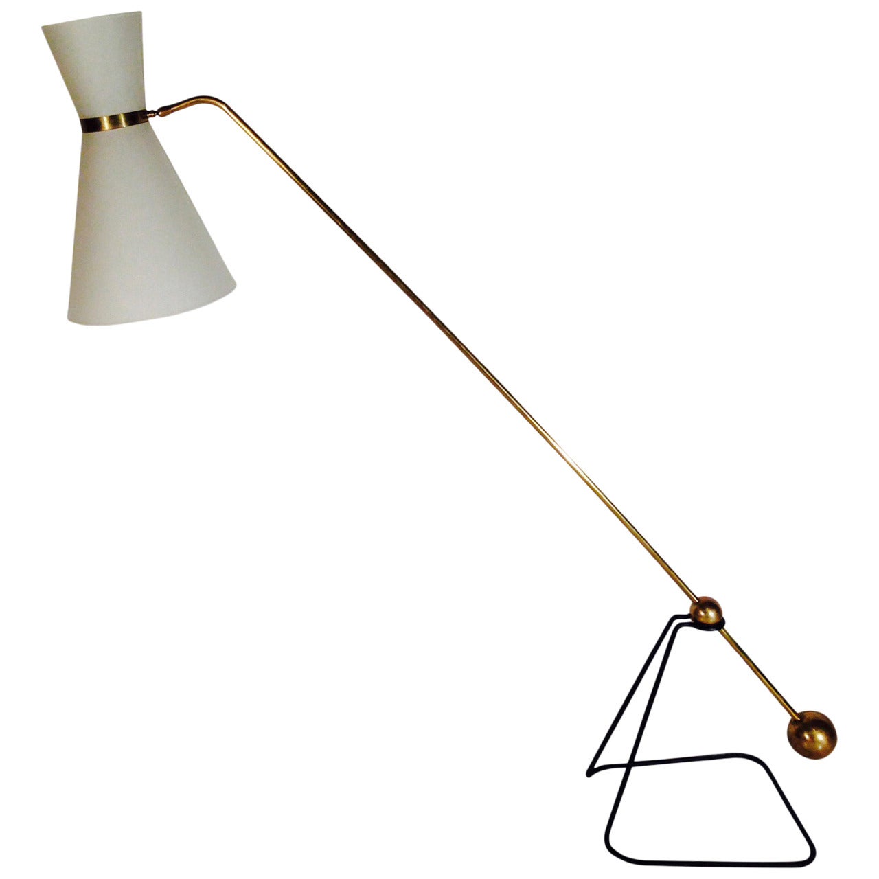 G2 floor lamp by Pierre Guariche Editions Disderot 1951 - Ipso Facto