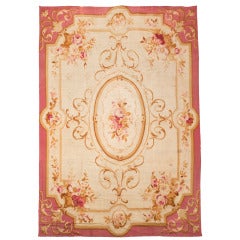Antique Aubusson Rug