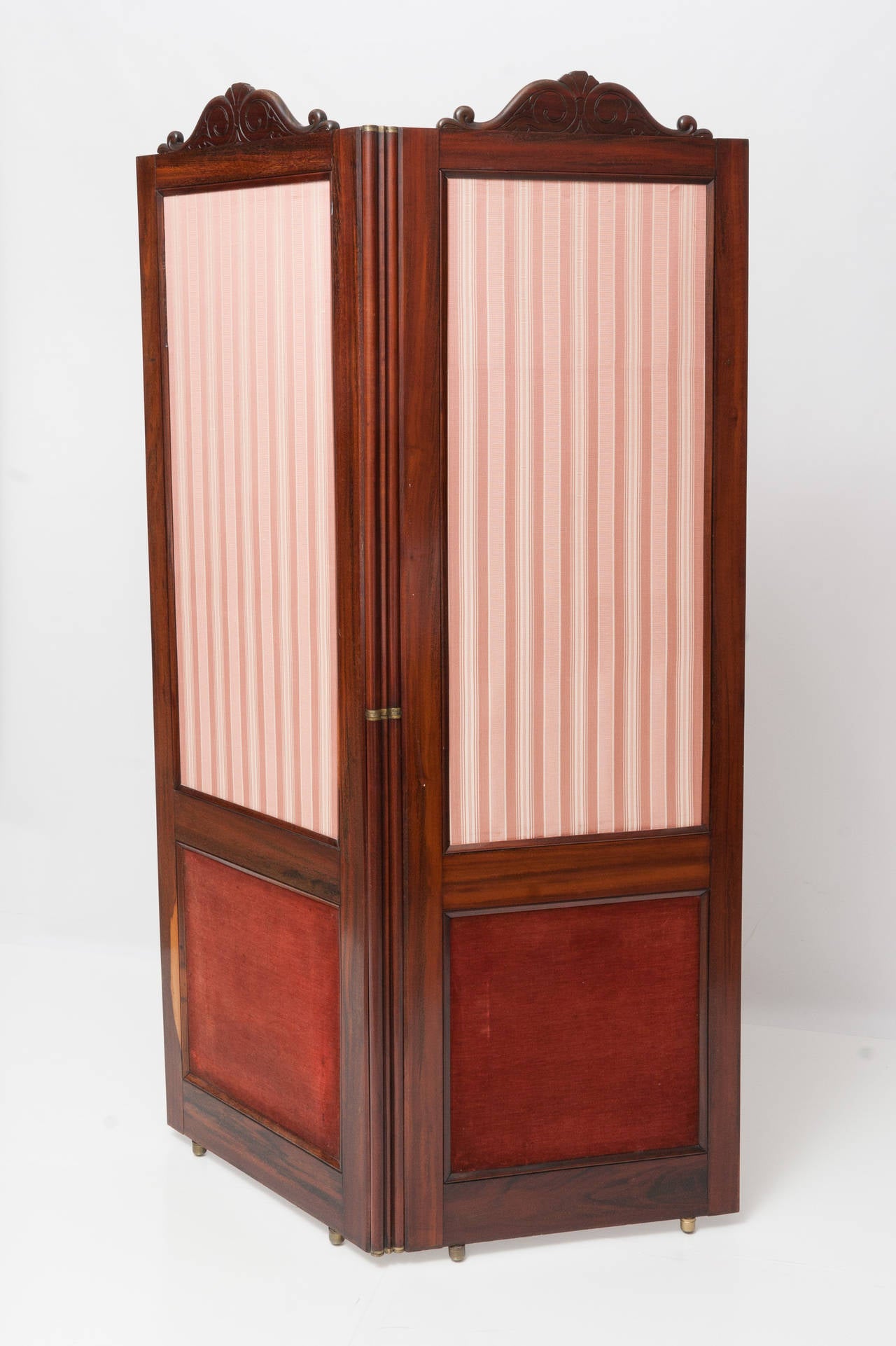 20th Century Antique Two-Panel Screen For Sale