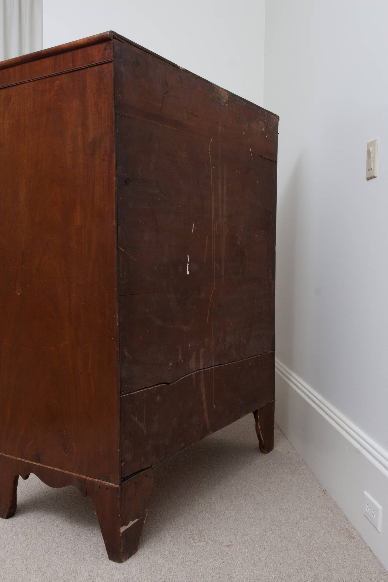 Antique American Tall Chest of Drawers 3