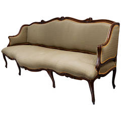 French Antique Louis XV Style Settee