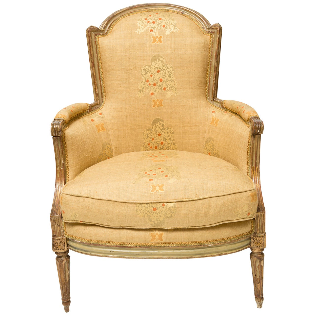 19th Century French Bergere Chair