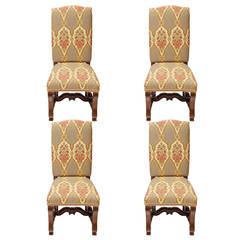19th Century French Provincial Side Chairs, Set of Four
