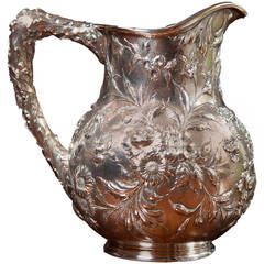 Early Kirk Antique Water Pitcher