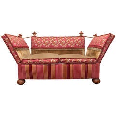 Large English Knole Settee
