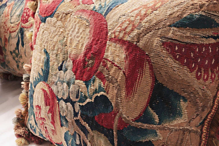 18th Century Brussels Tapestry Pillows at 1stdibs