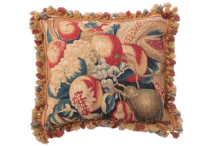 18th Century Brussels Tapestry Pillows at 1stdibs