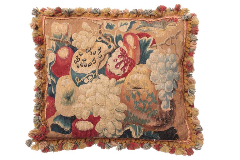 18th Century Brussels Tapestry Pillows at 1stdibs