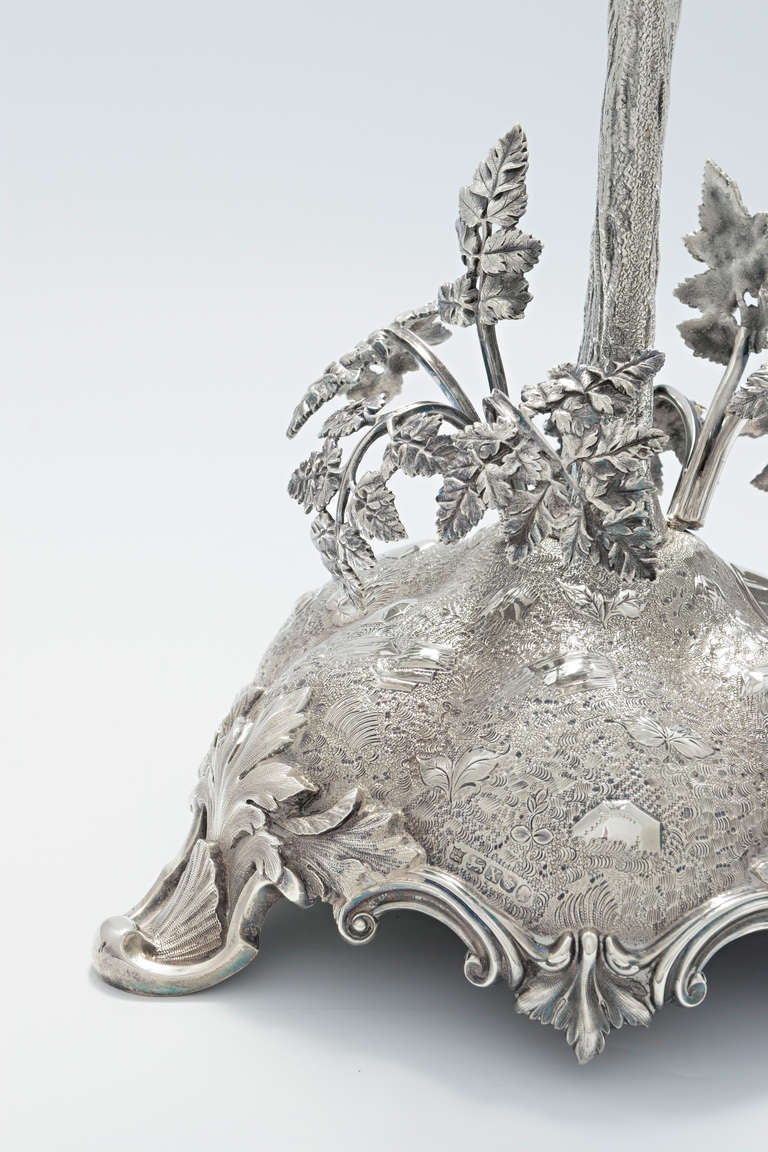Silver Victorian Sterling Siver Centerpiece