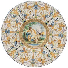 Italian Faience Charger