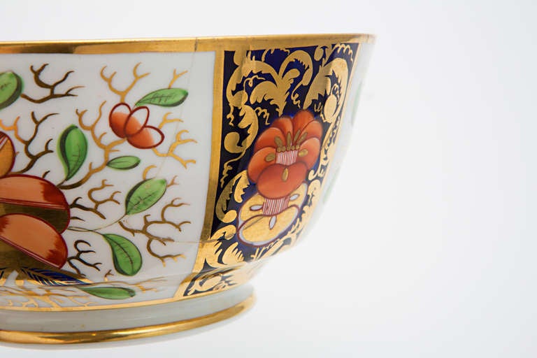 Porcelain 19th Century Minton China Waste Bowl  For Sale