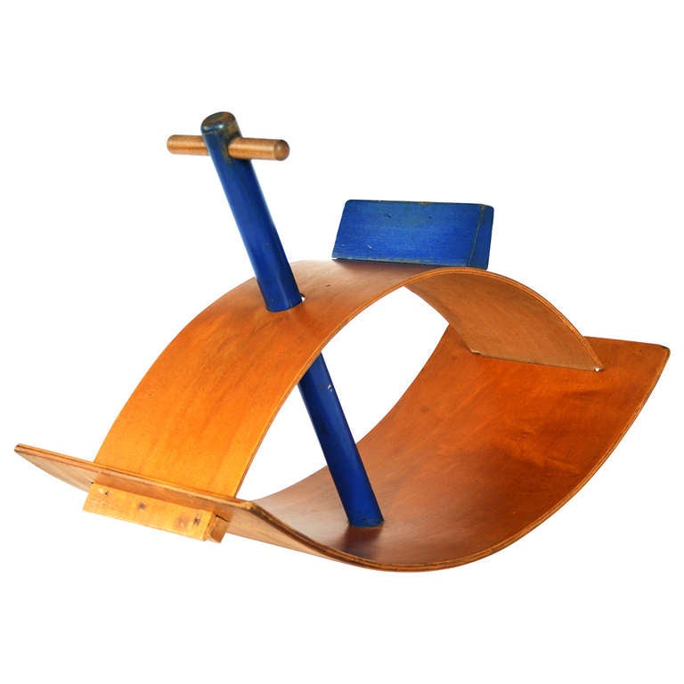 Creative Playthings Blue Rocker by Gloria Caranica