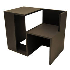 Tisch Stuhl Haus Kreide, Limited Edition Child Desk by Clemens Tissi in Plywood