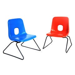 Pair of Child's 41 Chairs by Robin Day