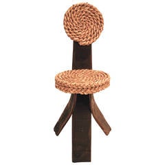 Modernist Wicker Chair