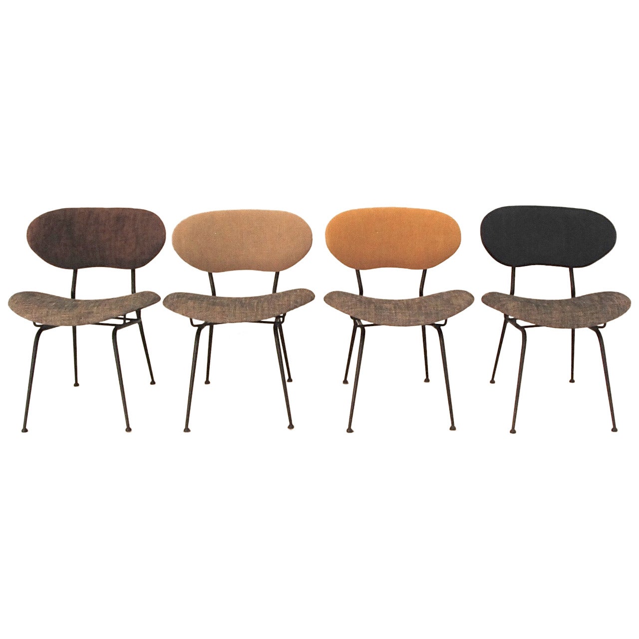 Gastone Rinaldi Set of Four Chairs