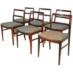 Arne Vodder Set of Six Chairs