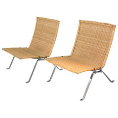 Poul Kjaerholm PK22 Chairs