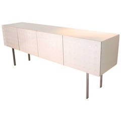 Vintage Large Brutalist Belgium sideboard