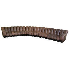 Large De Sede "Non Stop" Sectional Sofa in 22 Pieces