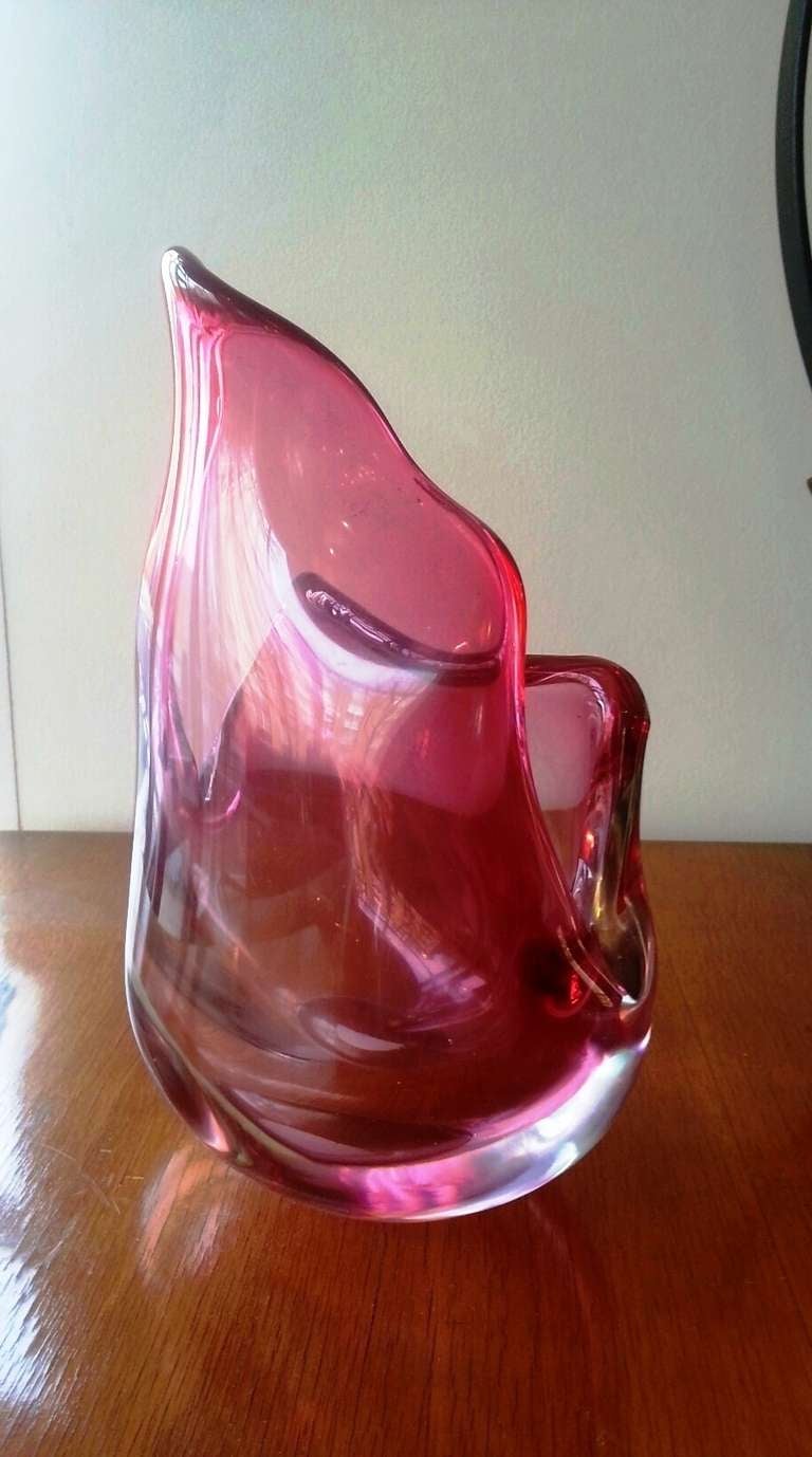 Mid-20th Century Fantastic Seguso 1950's  Glass Shell For Sale
