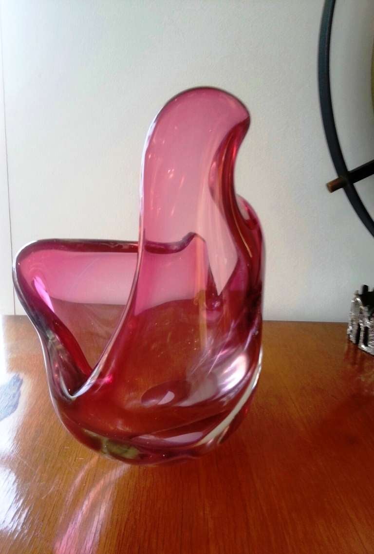 Fantastic Seguso 1950's  Glass Shell For Sale 1