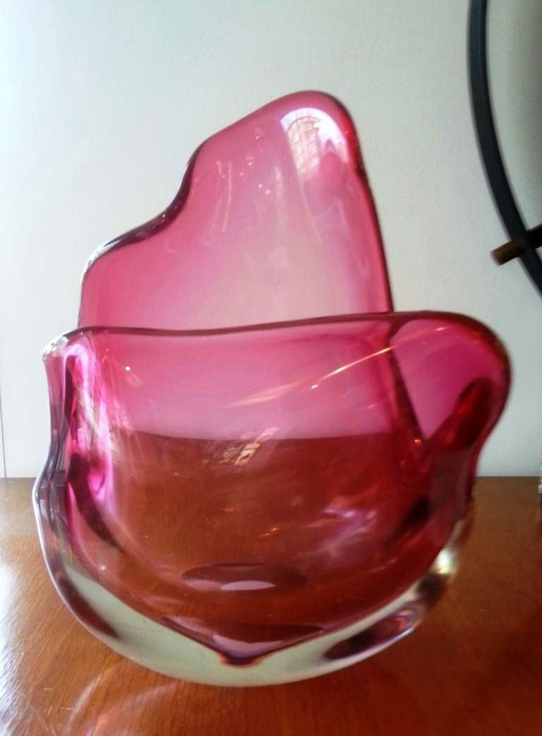 Fantastic Seguso 1950's  Glass Shell