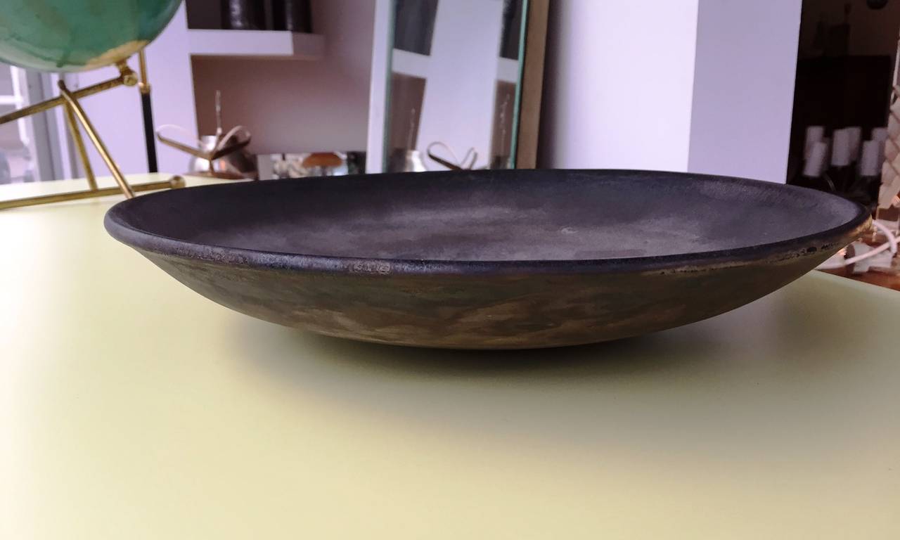 1970's Barbini Vetro  Scavo Bowl
