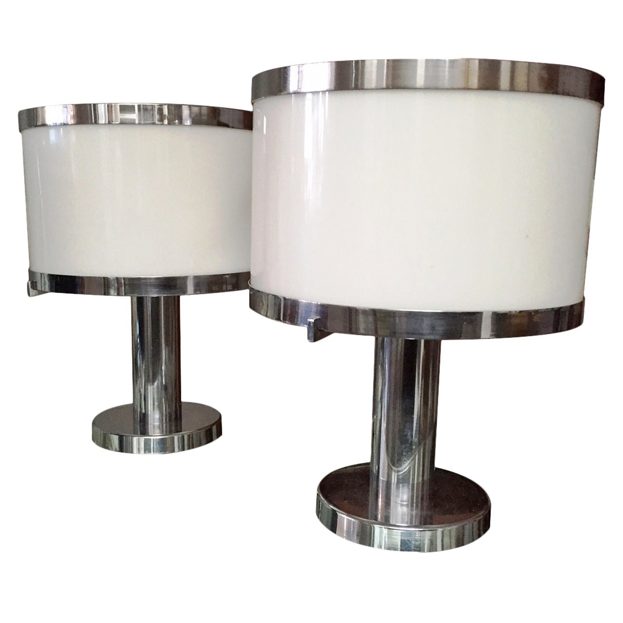 Pair of 1960s Arredoluce Table Lamps For Sale