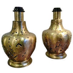 Vintage 1960
s Pair of Table Lamps Bases