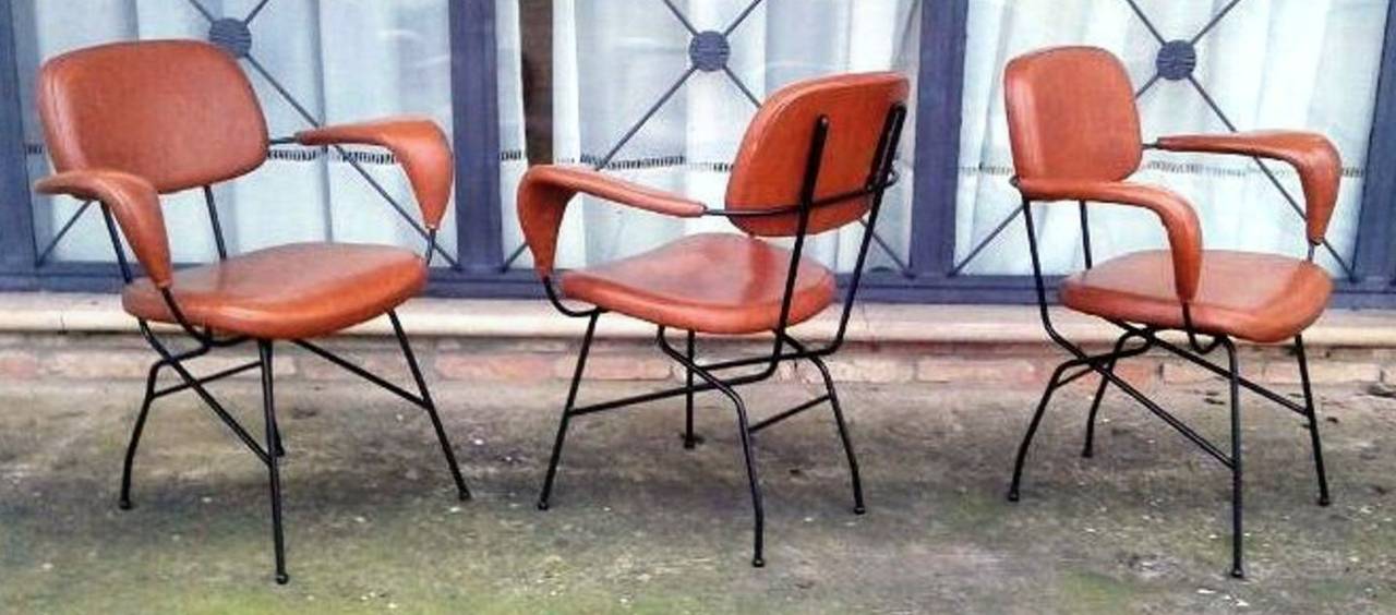Mid-20th Century 1950s Set of Chairs  by Velca Legnano For Sale