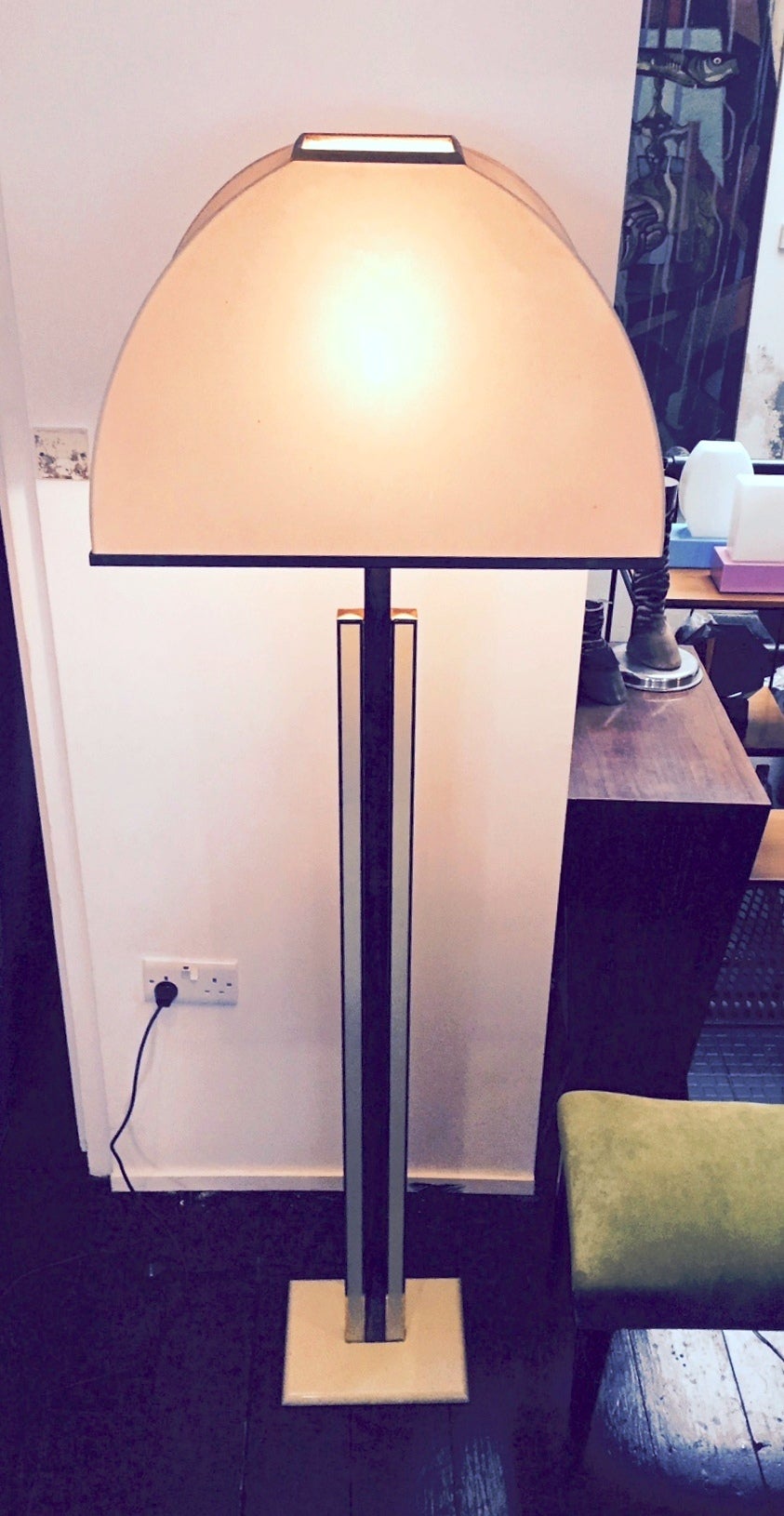 1970s Floor Lamp attributed to Romeo Rega For Sale 2