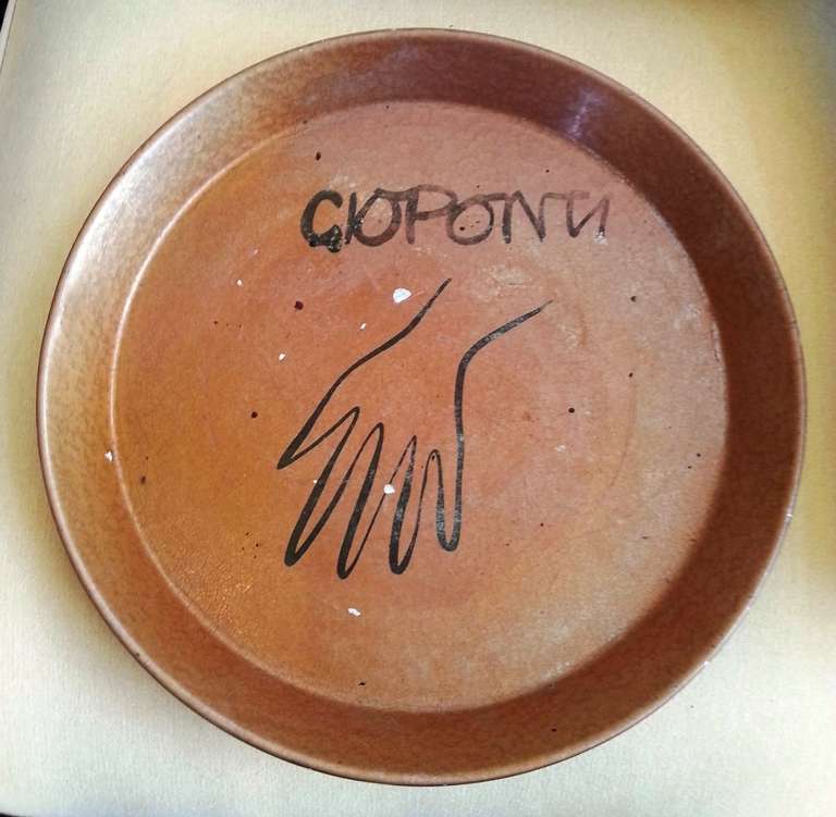 1950's Metal Tray by Gio Ponti