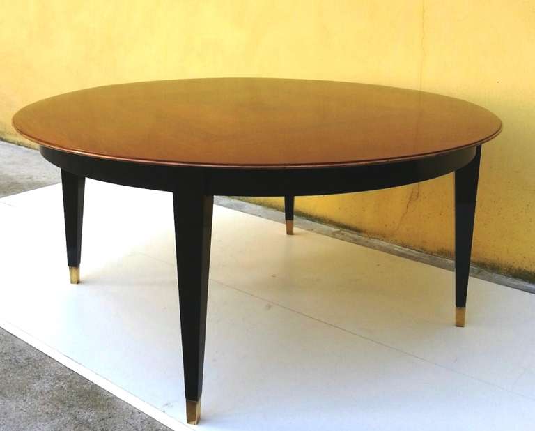 Elegant Large Coffee Table attributed to Paolo Buffa