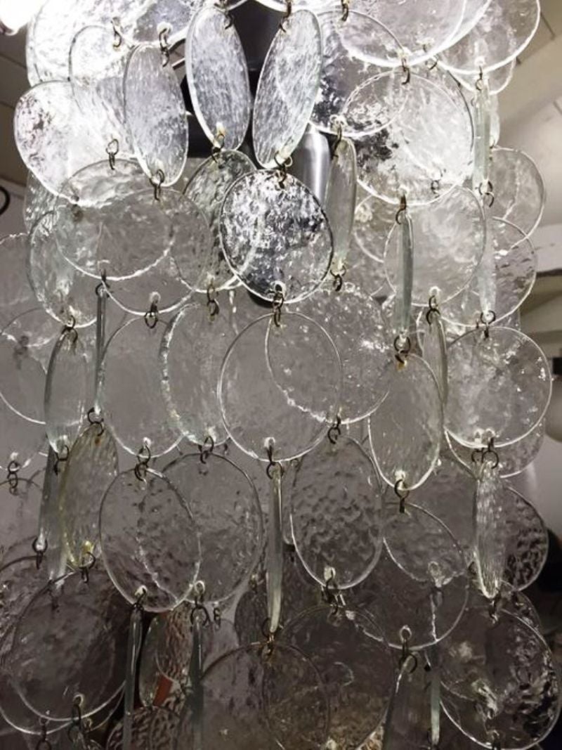 1970s Italian Ceiling Light In Excellent Condition For Sale In London, GB