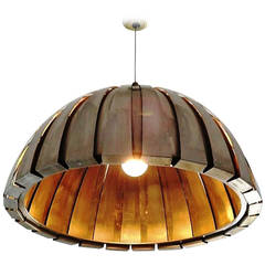 1960s Calotta Ceiling Light by Elio Martinelli for Martinelli Luce