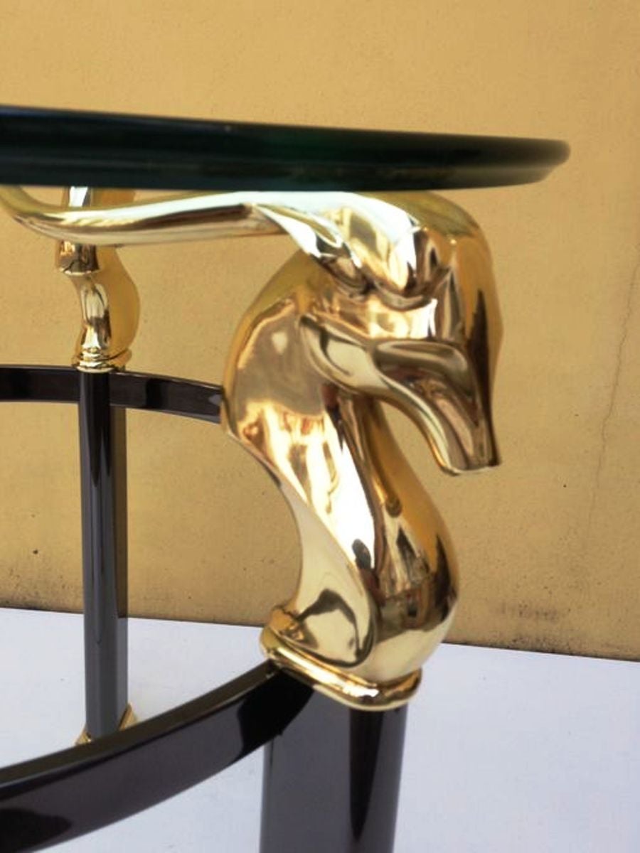 Italian 1990s Coffee or Side Table by Versace Collection