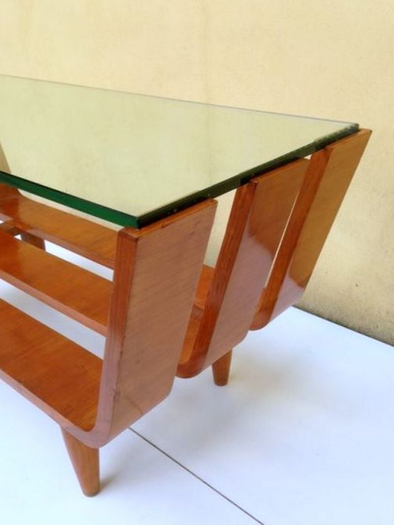 1930s Rare Fontana Arte Coffee Table by Gio Ponti