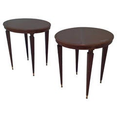 Late 1940s Paolo Buffa Pair of Side Tables