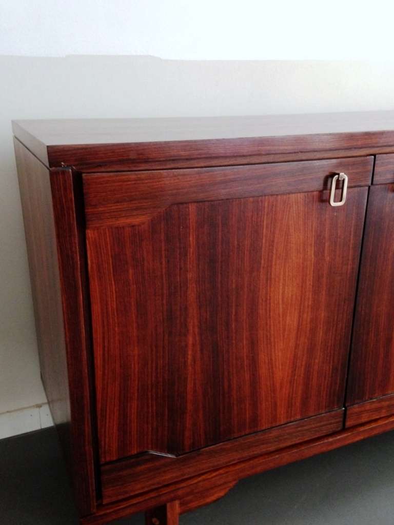 Rosewood Exceptional Pair of 1960's Sideboards For Sale