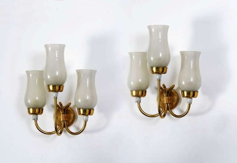 1950's  Wall Lights attributed to Arredoluce